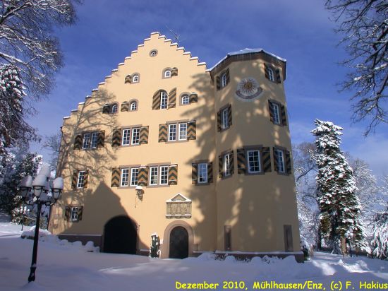 Schloß im Dezember 2010