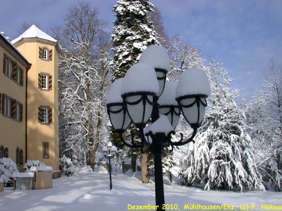 Schloß im Dezember 2010