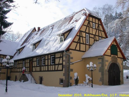 Schloß im Dezember 2010