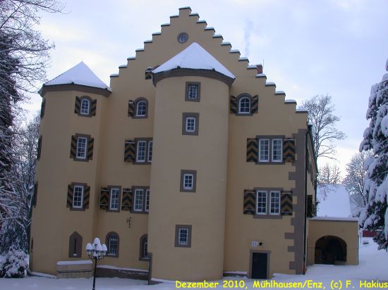 Schloß im Dezember 2010