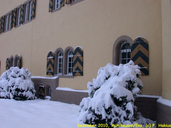 Schloß im Dezember 2010