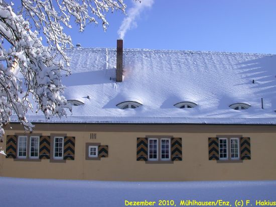 Schloß im Dezember 2010