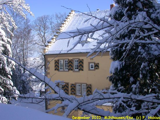 Schloß im Dezember 2010