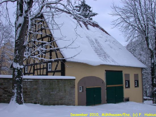 Schloß im Dezember 2010