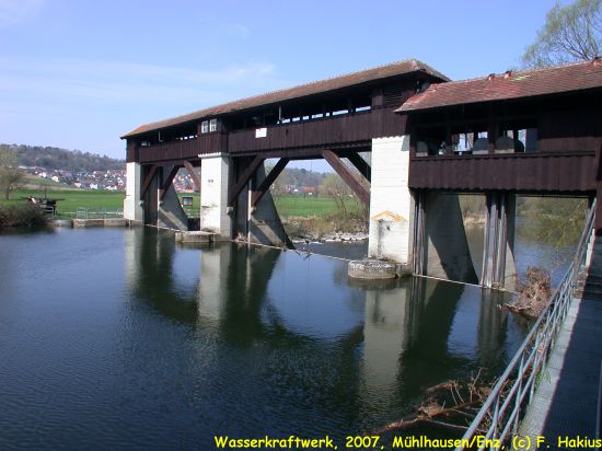 Wasserkraftwerk Mühlhausen an der Enz