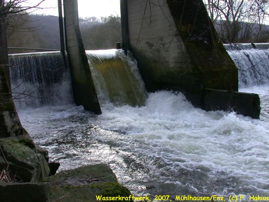 Wasserkraftwerk Mühlhausen an der Enz