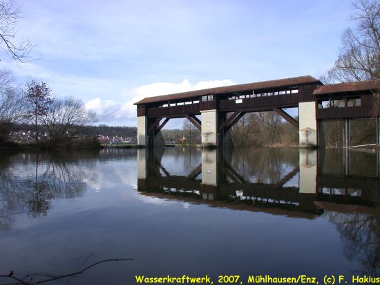 Wasserkraftwerk Mühlhausen an der Enz