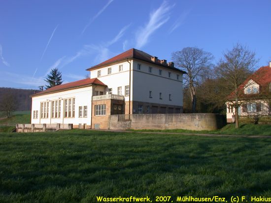 Wasserkraftwerk Mühlhausen an der Enz