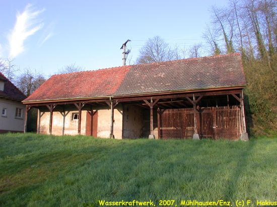 Wasserkraftwerk Mühlhausen an der Enz