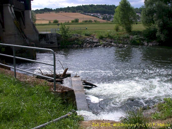 Wasserkraftwerk Mühlhausen an der Enz