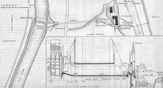 Wasserkraftwerk Mühlhausen an der Enz